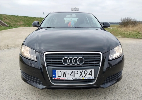 Audi A3 cena 24000 przebieg: 316829, rok produkcji 2009 z Wrocław małe 106